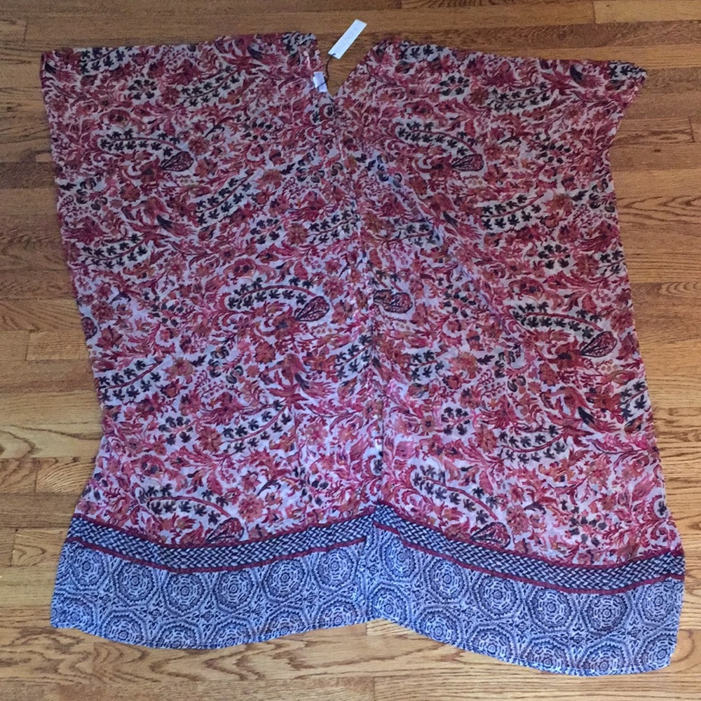 Sole society floral printed kimono